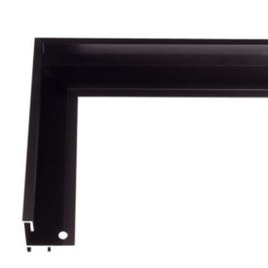Thin Black Metal Canvas Float Frame M013