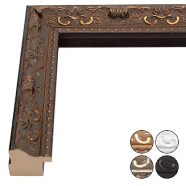 Ornate Antique Style Wood Picture Frame 573
