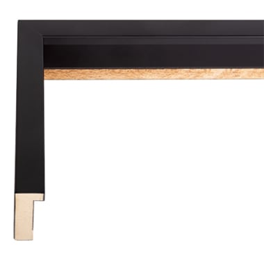 Tall Black Gallery Style Wood Picutre Frame 865
