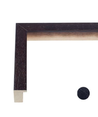 Brown or Black Picture Frame in Textured Wood 503