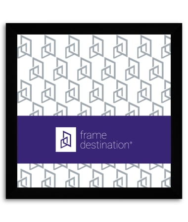 Gallery Style Square Black Wood Picture Frame P851