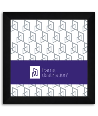 Deep Classic Gallery Wood Square Frame in Black   PS24