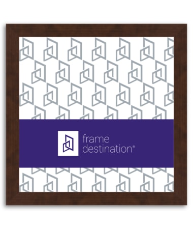 Square Wood Frame in Metallic Bronze   P532