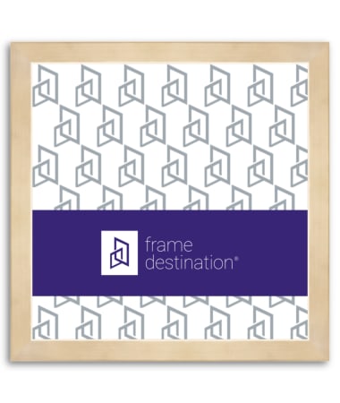 Metallic Matte Gold Square Wood Frame P728