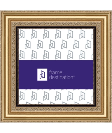 Ornate Square Picture Frame in Gilded Antique Finishes P200
