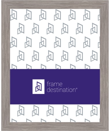 Rustic Picture Frame With Natural Woodgrain Texture P547