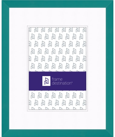 Art Deco Picture Frames in Colorful Finishes for Retro Style with Mat P235