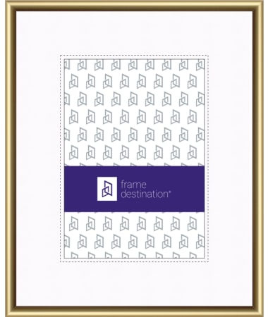 Art Deco Picture Frames with White Mat for Photography or Art P15