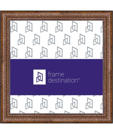 Square Picture Frame with Ornate Vintage Finish P721
