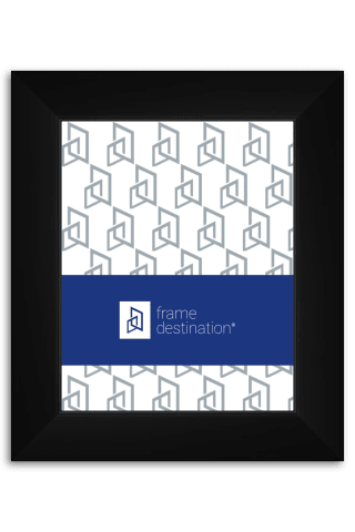 Recessed Edge Black Wood Frame P506B