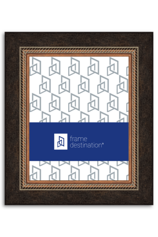 Brown Copper Traditional Wood Frame P215