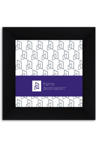 Wide Black Matte Square Picture Frame P875