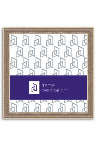 Antique Silver Square Wood Frame P721