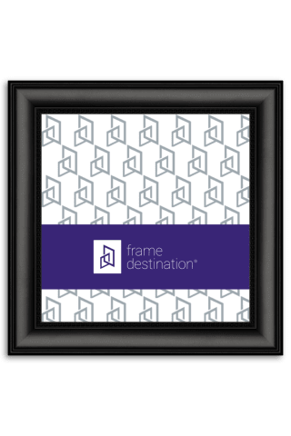 Black Sloped Square Wood Picture Frame P522