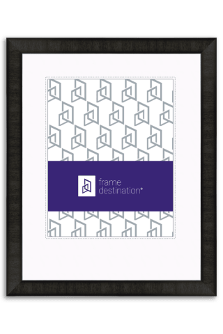 Gray with Silver Detail Diploma Frame with White Mat - P526