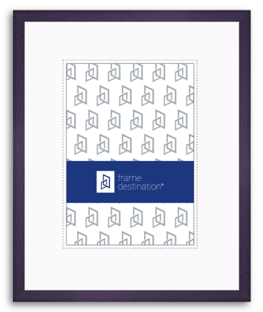 Deep Purple Picture Frame Nielsen Metallic with Mat P117V