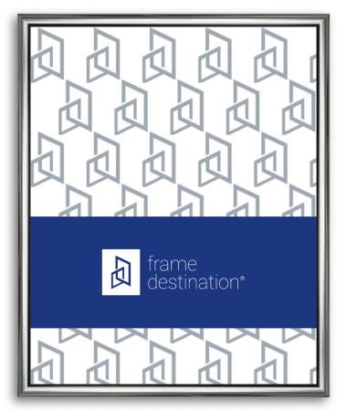 Silver Picture Frame Round Top Nielsen Metal P15