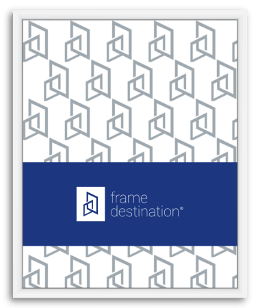 Round Top White Picture Frame Nielsen Metal P15