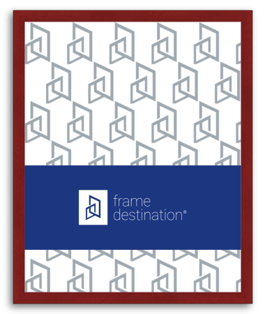 Vibrant Red Metallic Picture Frame P117V