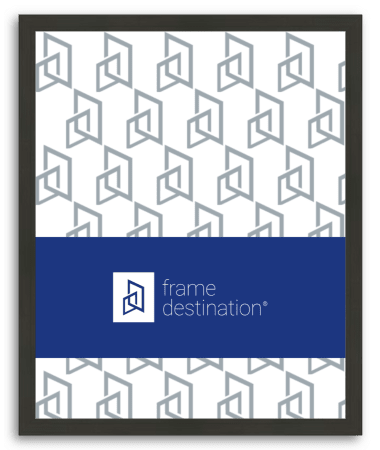 Frosted Walnut Picture Frame in Nielsen Metal P117