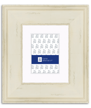 Plein Air PIcture Frame 3 Inch Wide Real Wood and Mat P742