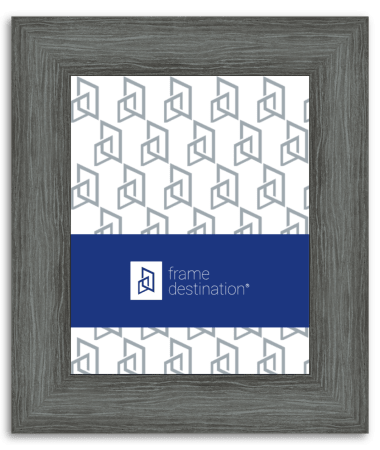 Charcoal Gray Picture Frame Woodgrain Finish P549