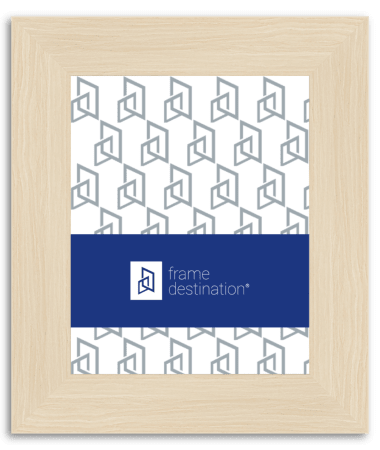 Wood Frame With Off White Woodgrain Finish P549