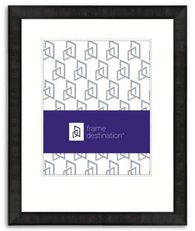 Gray with Silver Detail Archival Diploma Frame with White Mat - P526
