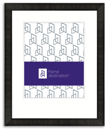 Gray with Silver Detail Archival Diploma Frame with Off White Mat - P526