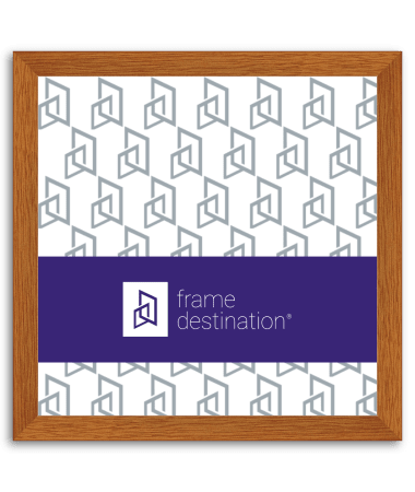 Classic Honey Maple Stain Square Wood Veneer Frame P502A