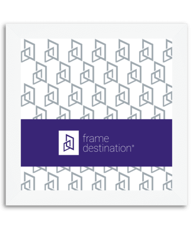 Deep Classic Gallery Wood Square Frame in White   PS24