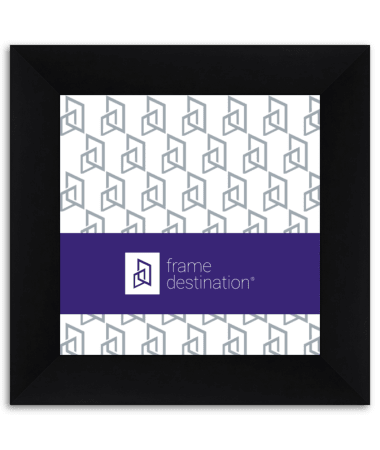 Wide Black Matte Square Picture Frame P875