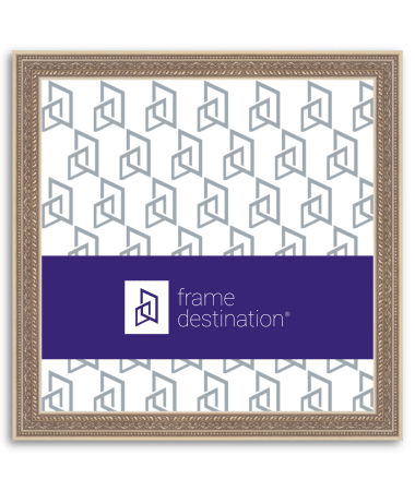 Antique Silver Square Wood Frame P721