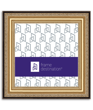 Ornate Gold Square Wood Picture Frame P200