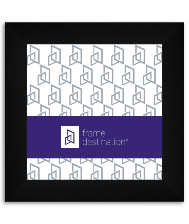 Thick Matte Black Wood Square Picture Frame P880