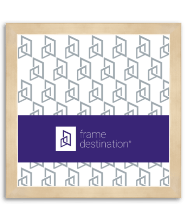 Metallic Matte Gold Square Wood Frame P728