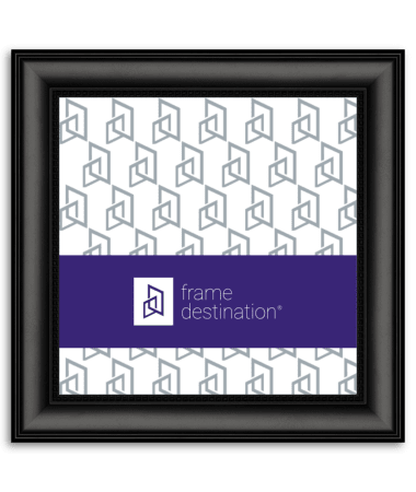 Black Sloped Square Wood Picture Frame P522