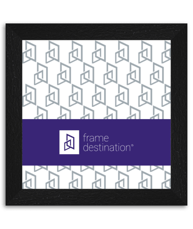 Rustic Black Wood Square Picture Frame P531