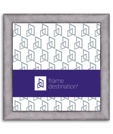 Antique Silver Real Wood Square Frame P713