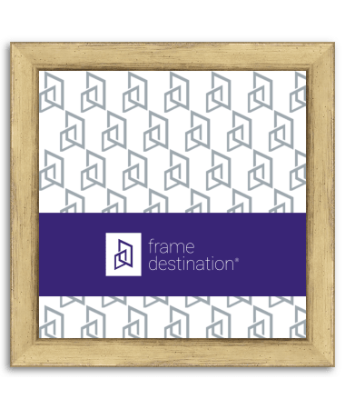 Antique Gold Real Wood Square Frame P713