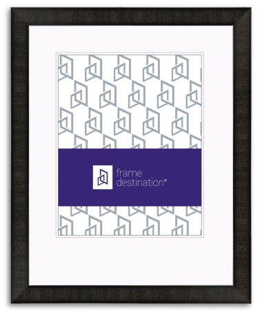 Gray with Silver Detail Diploma Frame with White Mat - P526