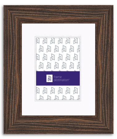 Rustic Walnut Picture Finish in Real Wood with Mat P549