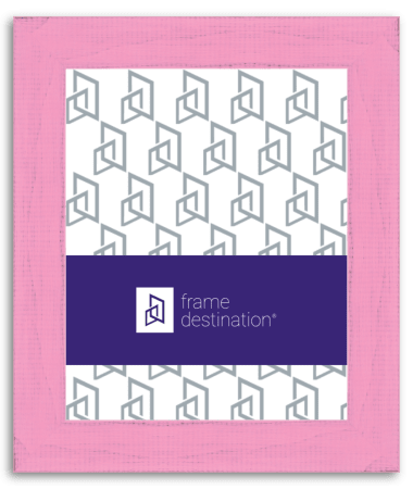 Pink Distressed Wood Frame P792