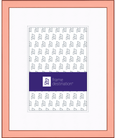 Metalic Finish Modern Wood Frame with Mat P233