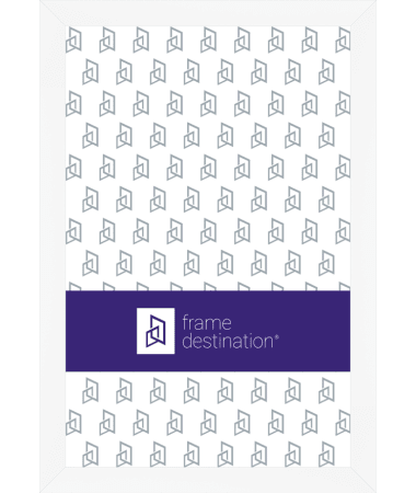 Tall Poster Frame in Black or White Wood S24