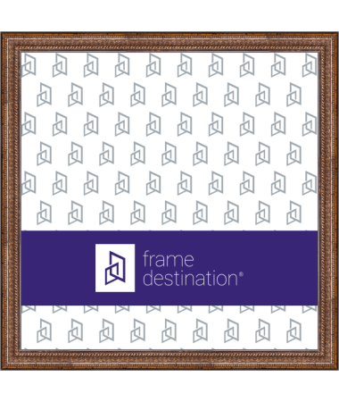 Vinyl Picture Frame With Ornate Vintage Detailing - P721