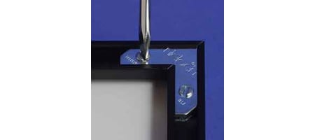 Remove one side of the frame