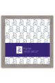 Grey Woodgrain Square Picture Frame P547