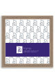 Antique Silver Square Wood Frame P721