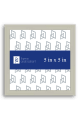 Nielsen P117 Metal Frame in German Silver  - 5x5